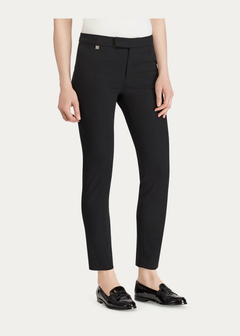 Pantalones Stretch Flaco Mujer Negros | CJMO18396 - vista 4