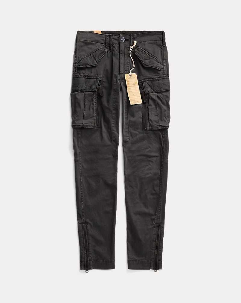 Pantalones Ralph Lauren Stretch Skinny Cargo Mujer Negros | IZCXLVB-79 - vista 1