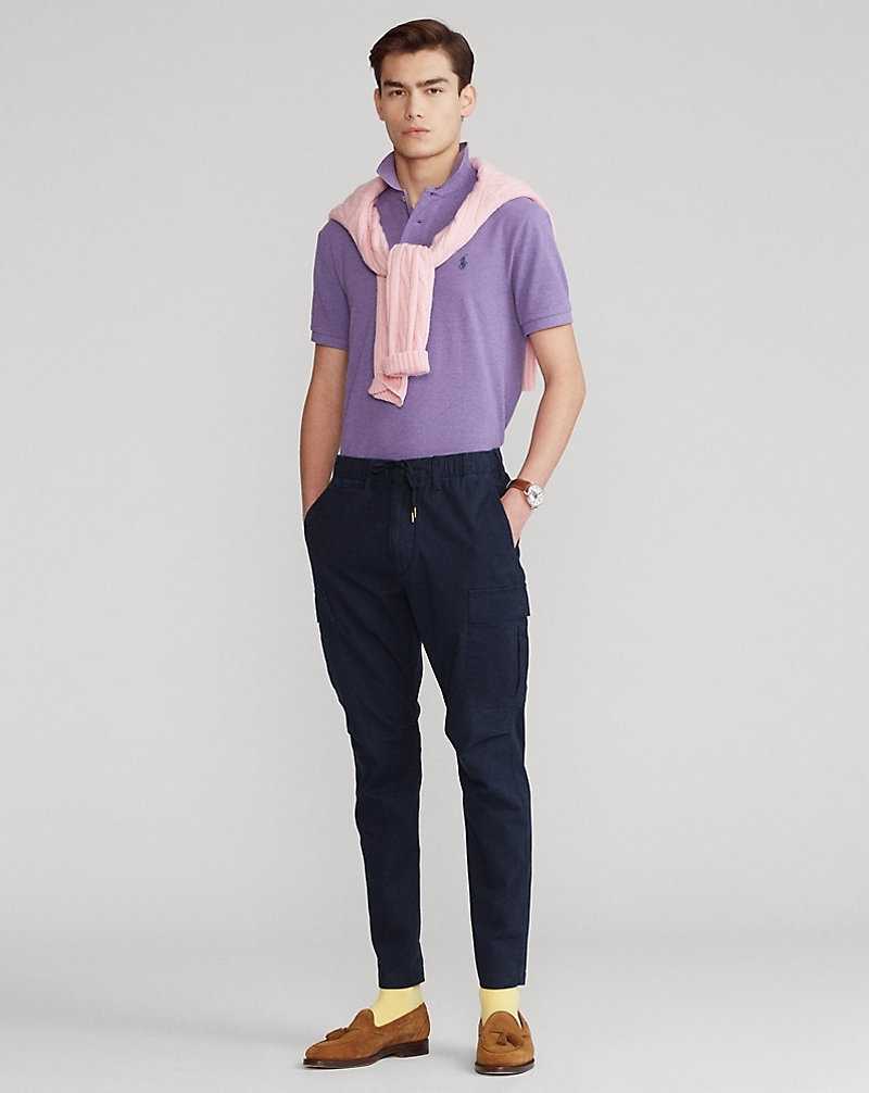 Pantalones Ralph Lauren Stretch Slim Fit Twill Cargo Hombre Azul Marino | GMZHQJA-79 - vista 1