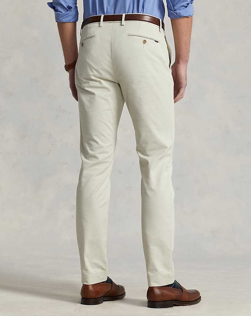 Pantalones Ralph Lauren Stretch Slim Fit Chino Hombre Basic Sand | TFYSDKB-12 - vista 4