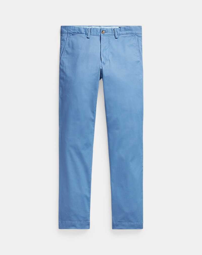 Pantalones Ralph Lauren Stretch Slim Fit Washed Chino Hombre Azules | YPOIGBU-07 - vista 2