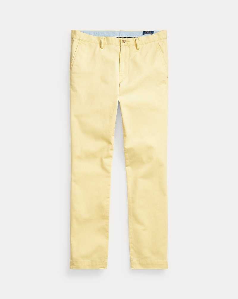 Pantalones Ralph Lauren Stretch Slim Fit Chino Hombre Amarillos | APIZWKT-63 - vista 2