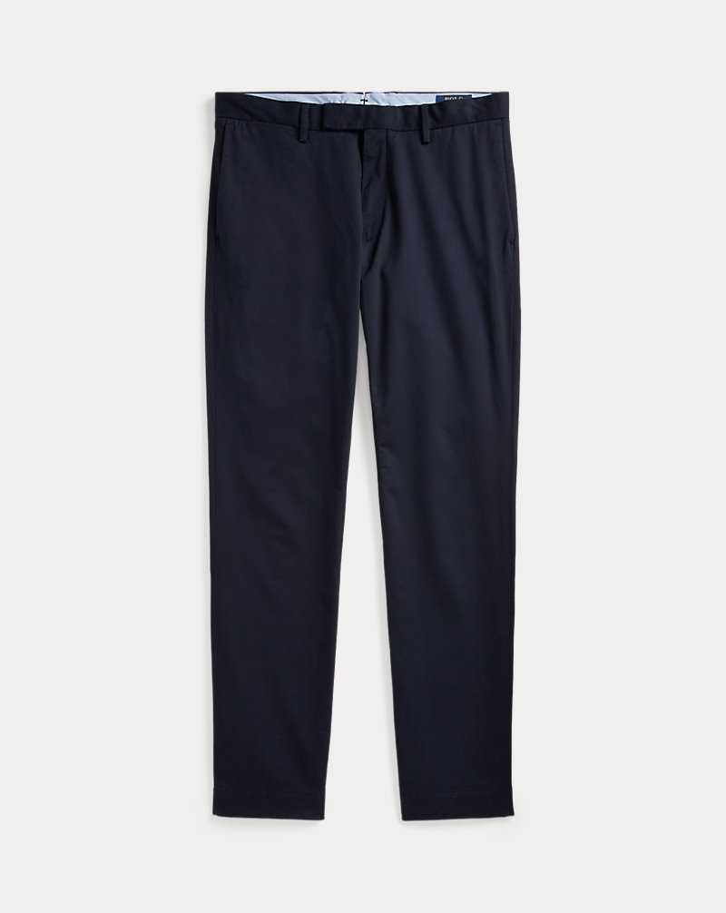 Pantalones Ralph Lauren Stretch Slim Fit Chino Hombre Azul Marino | MNVAFPE-78 - vista 2