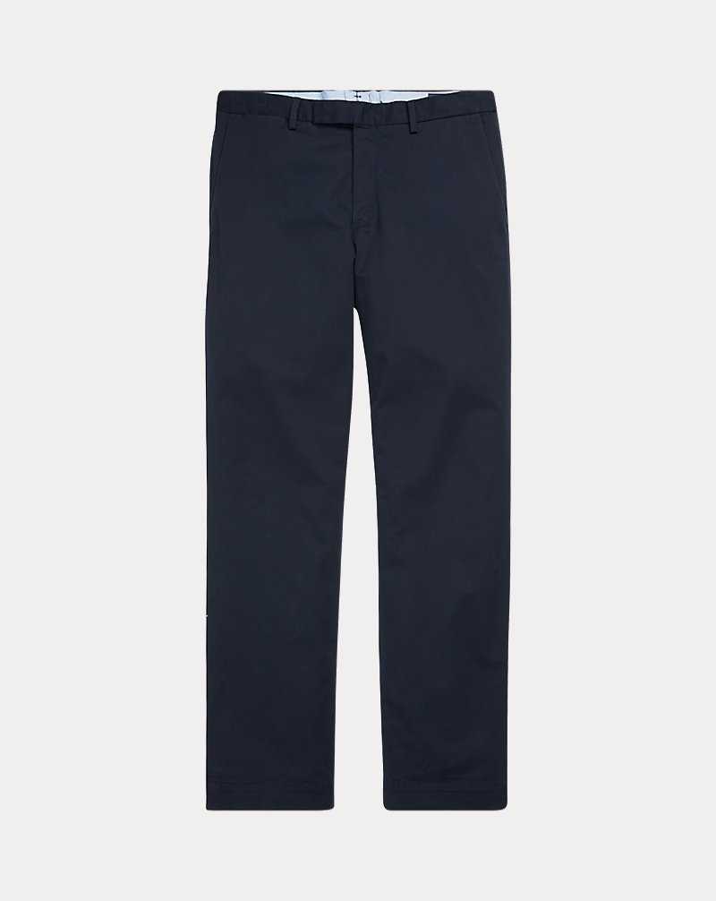 Pantalones Ralph Lauren Stretch Straight Fit Chino Hombre Azul Marino | AZDQFJU-58 - vista 2