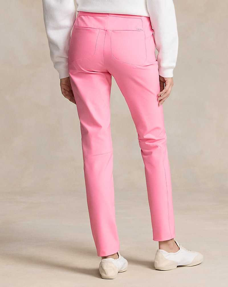 Pantalones Ralph Lauren Stretch Twill Athletic Mujer Rosas | FBUXAPV-81 - vista 4