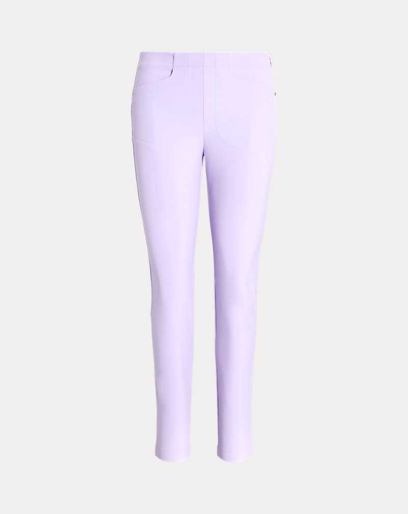 Pantalones Ralph Lauren Stretch Twill Athletic Mujer Flores Morados | EMDSNWU-10 - vista 2