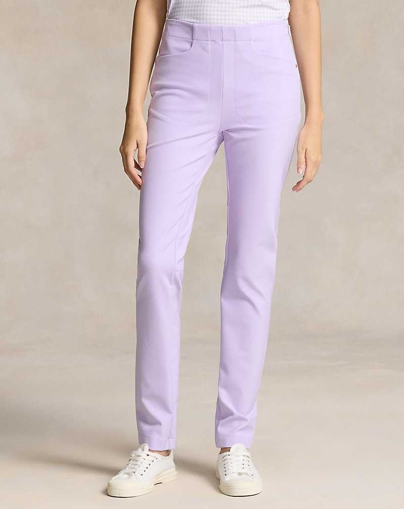 Pantalones Ralph Lauren Stretch Twill Athletic Mujer Flores Morados | EMDSNWU-10 - vista 3