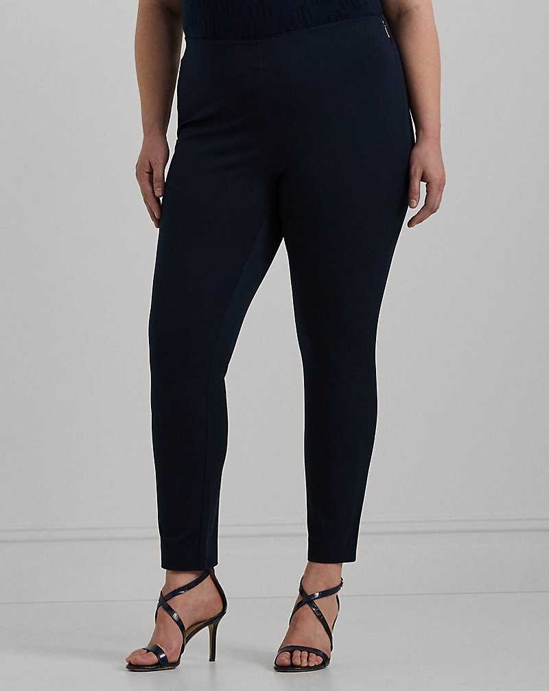Pantalones Ralph Lauren Stretch Twill Skinny Mujer Azul Marino | UODTHWE-28 - vista 3