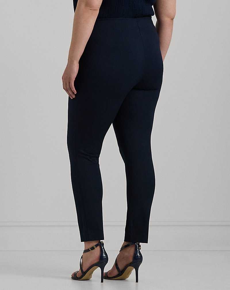 Pantalones Ralph Lauren Stretch Twill Skinny Mujer Azul Marino | UODTHWE-28 - vista 4
