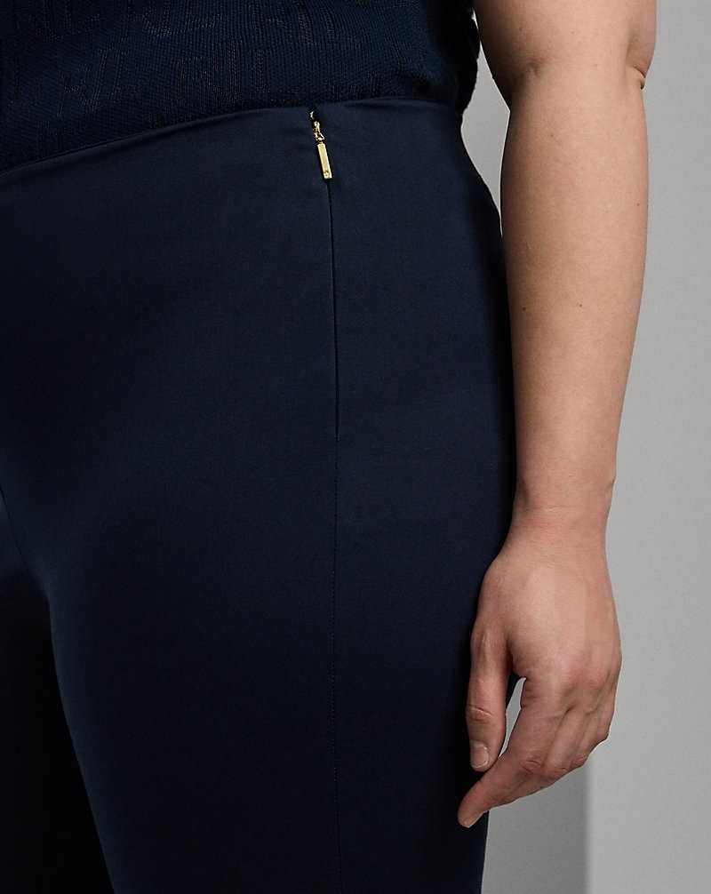 Pantalones Ralph Lauren Stretch Twill Skinny Mujer Azul Marino | UODTHWE-28 - vista 5