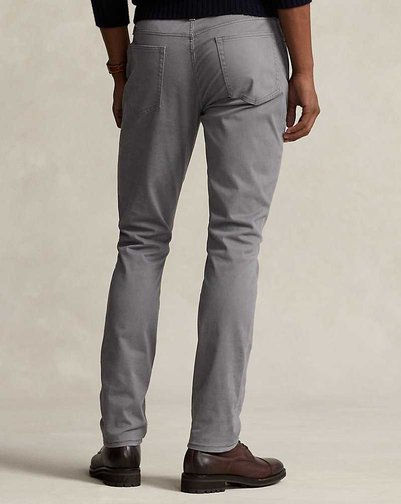 Pantalones Ralph Lauren Sullivan Slim Stretch Hombre Grises | YQKNTWF-97 - vista 4