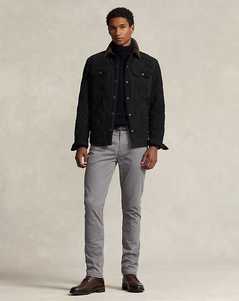 Pantalones Ralph Lauren Sullivan Slim Stretch Hombre Grises | YQKNTWF-97 - vista 1