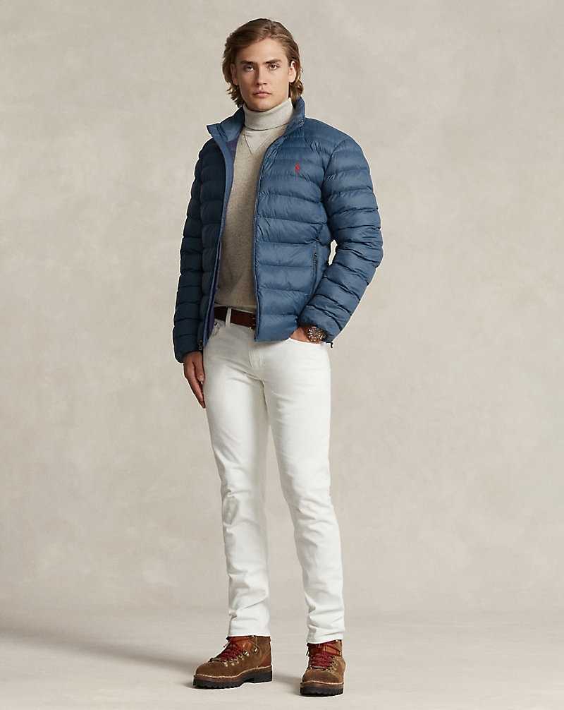 Pantalones Ralph Lauren Sullivan Slim Stretch Corduroy Hombre Blancos | OYWBTCJ-24 - vista 1