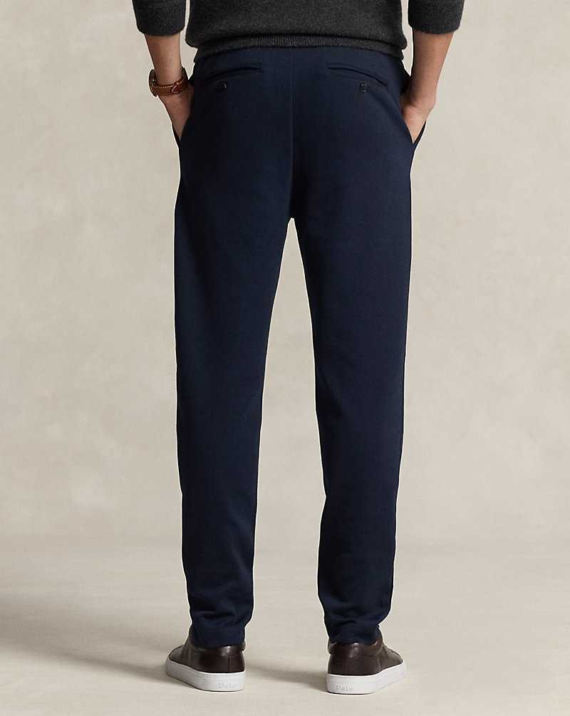 Pantalones Ralph Lauren Tapered Double-Knit Hombre Azul Marino | HJLCKDZ-70 - vista 4