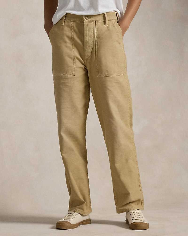 Pantalones Ralph Lauren The Ricky Mujer Kaki | CBOXHAW-36 - vista 3