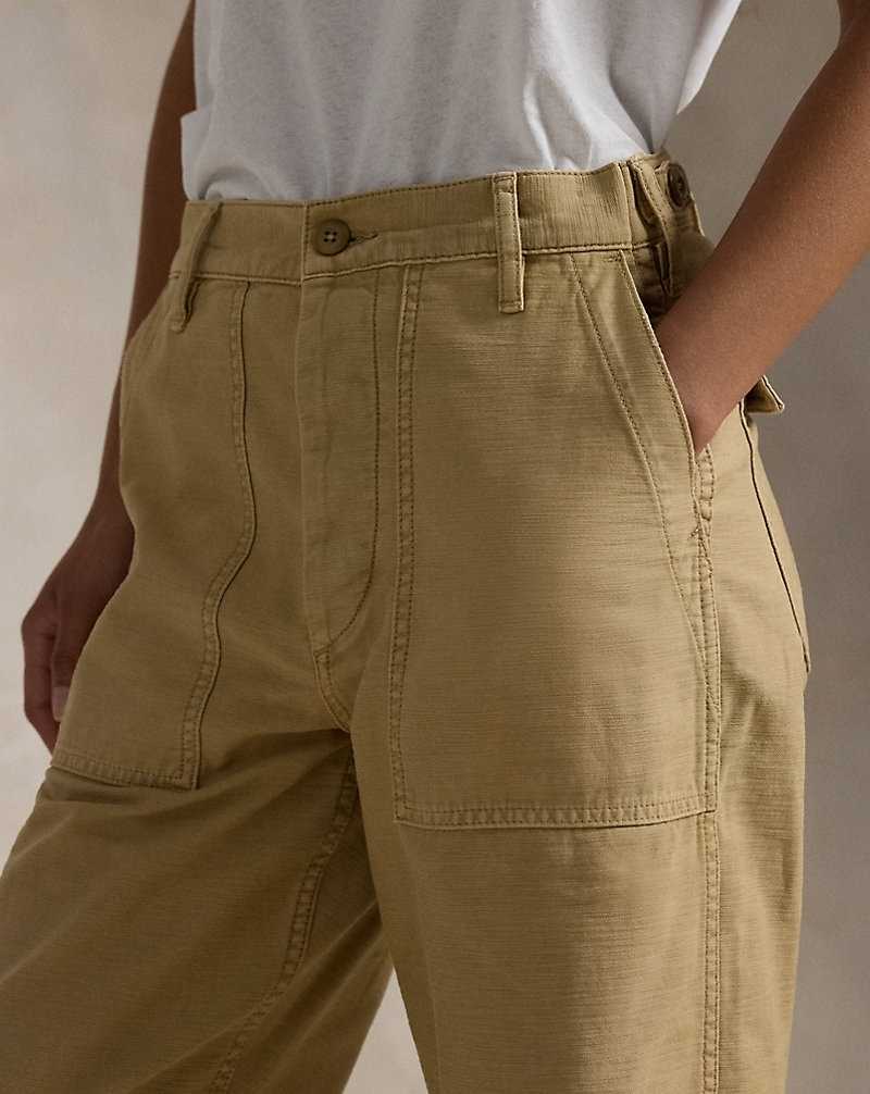 Pantalones Ralph Lauren The Ricky Mujer Kaki | CBOXHAW-36 - vista 5