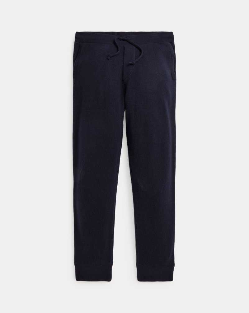 Pantalones Ralph Lauren Washable Cashmere jogging bottoms Hombre Azul Marino | PKOJVQE-57 - vista 2