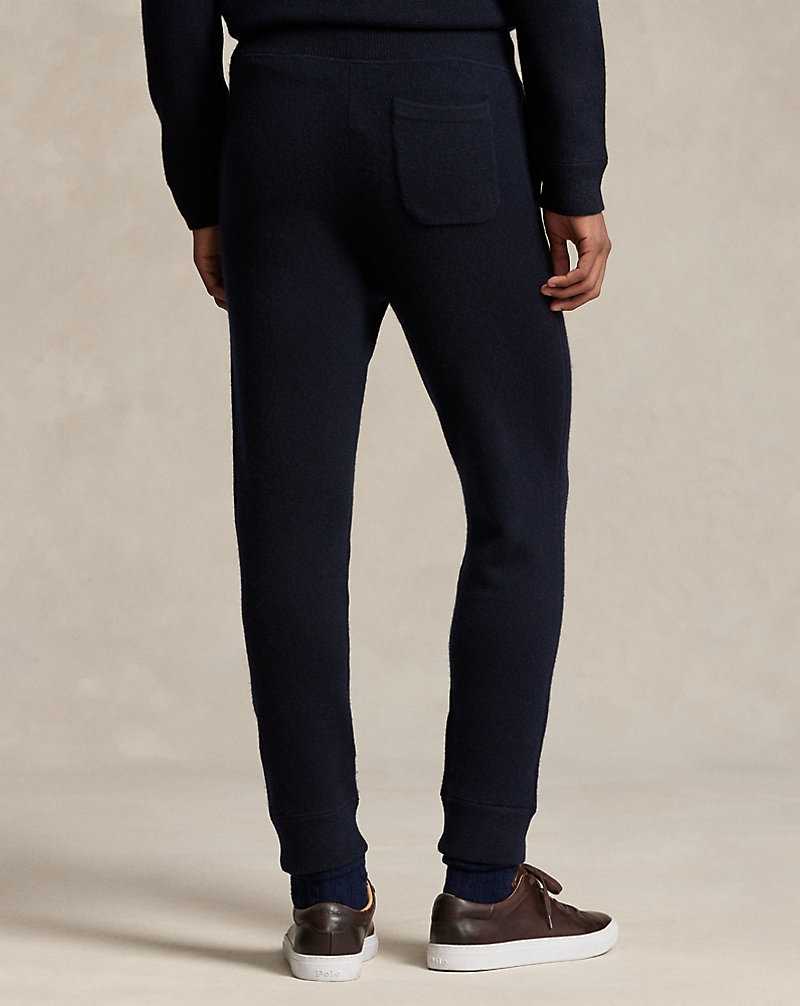 Pantalones Ralph Lauren Washable Cashmere jogging bottoms Hombre Azul Marino | PKOJVQE-57 - vista 4