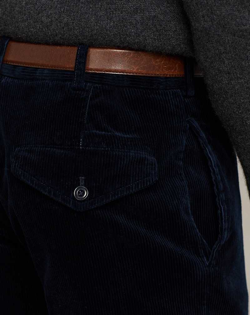 Pantalones Ralph Lauren Washed Stretch Corduroy Hombre Azul Marino | IJROEZN-17 - vista 5