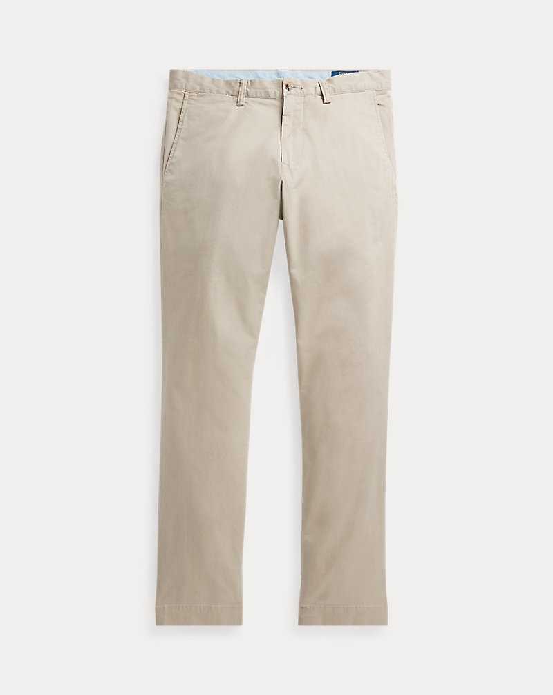 Pantalones Ralph Lauren Washed Stretch Slim Fit Chino Hombre Kaki | ZAFRXYB-28 - vista 2