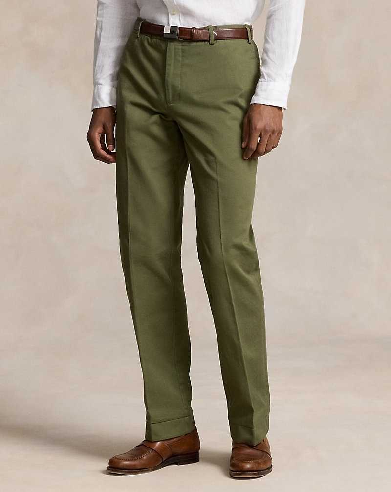 Pantalones Ralph Lauren Washed Twill Hombre Azules | ZONMEXK-16 - vista 3