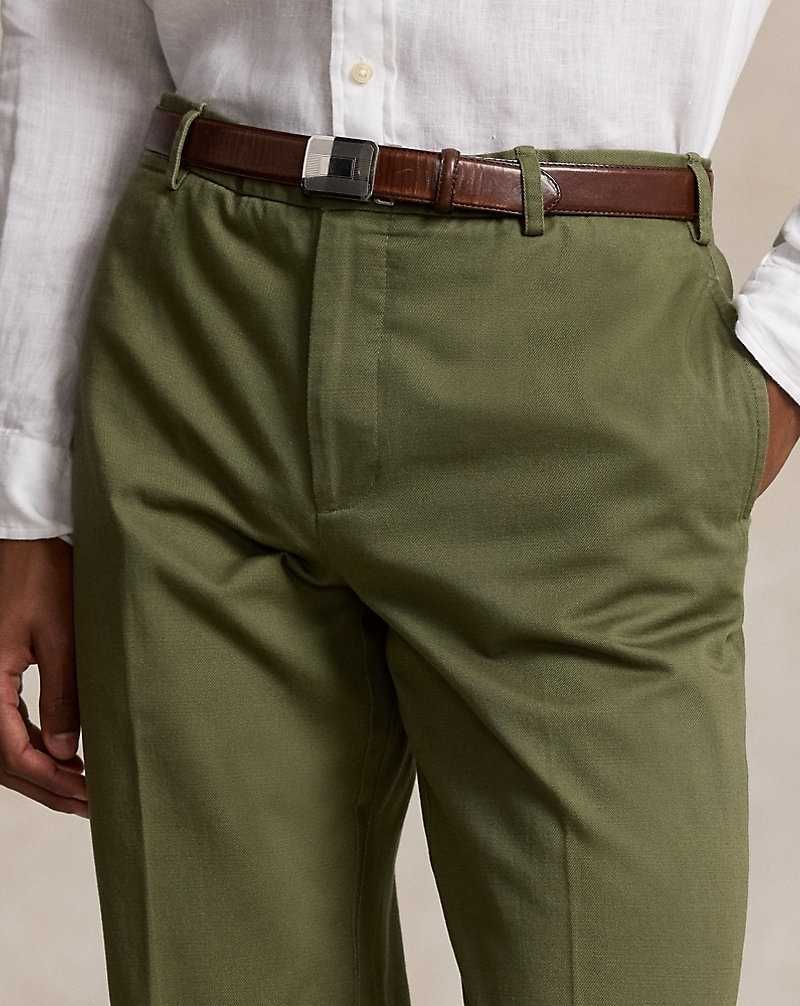 Pantalones Ralph Lauren Washed Twill Hombre Azules | ZONMEXK-16 - vista 5