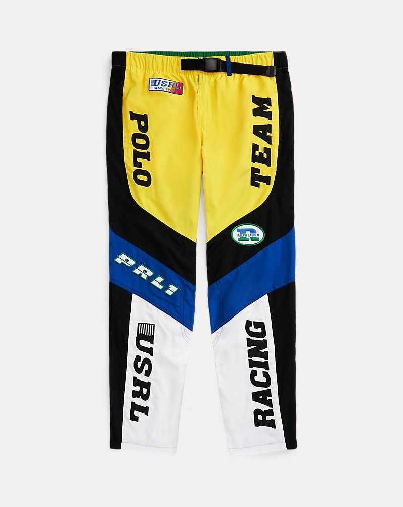 Pantalones Ralph Lauren Water-Repellent Racing Hombre Blancos | FNLPTZY-16 - vista 2