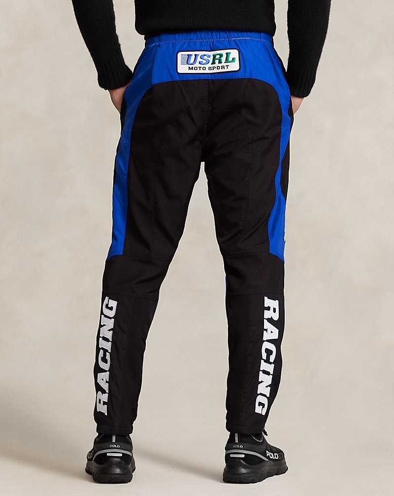 Pantalones Ralph Lauren Water-Repellent Racing Hombre Blancos | FNLPTZY-16 - vista 4
