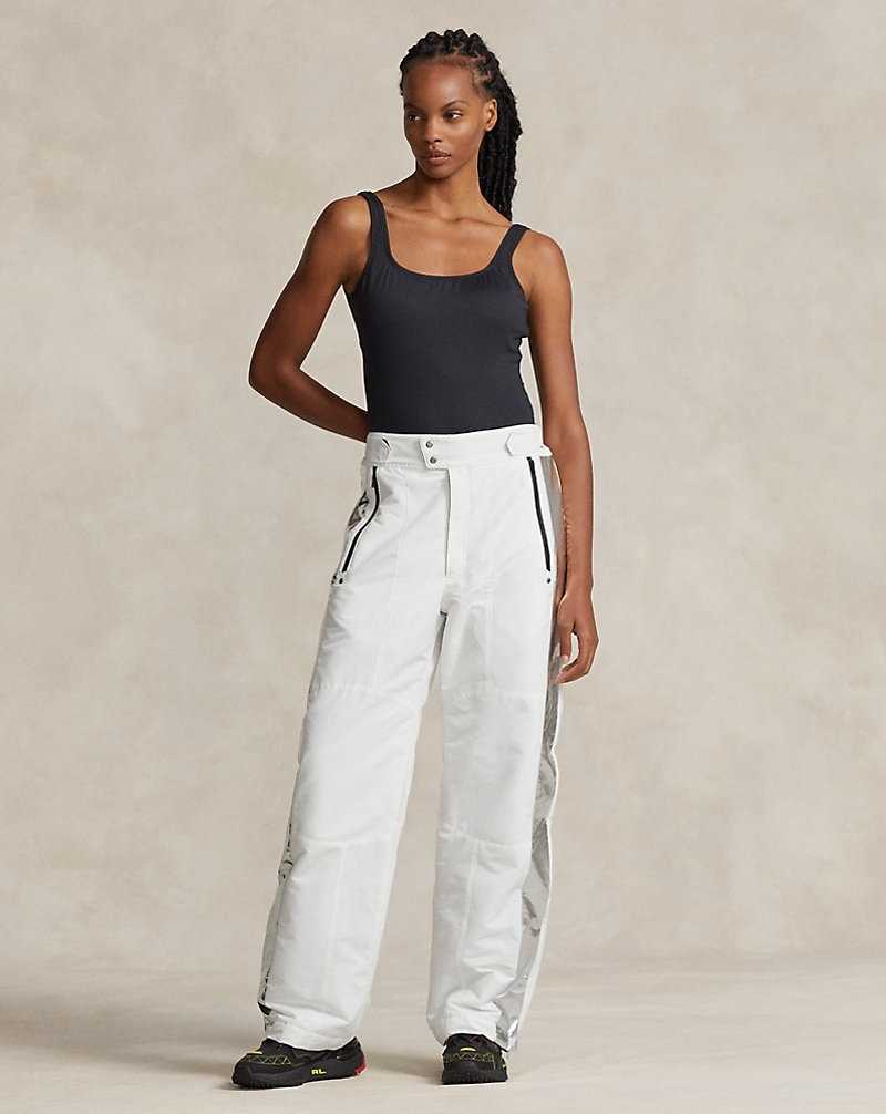 Pantalones Ralph Lauren Water-Resistant Metallic Ski Mujer Blancos | VHBNOZJ-50 - vista 1