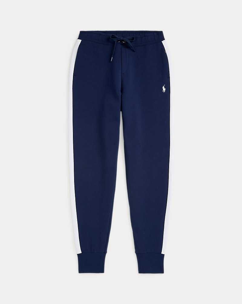 Pantalones Ralph Lauren Wimbledon Ballperson Jogging bottoms Mujer Rfd Nvy/Cer Wht | IDVLEWX-40 - vista 2