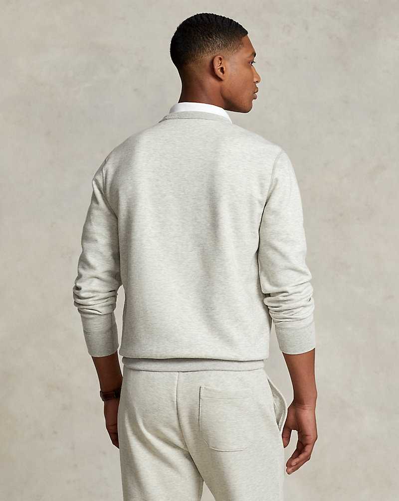 Pullover Ralph Lauren Double-Knit Hombre Azules | CEZSMBD-84 - vista 4