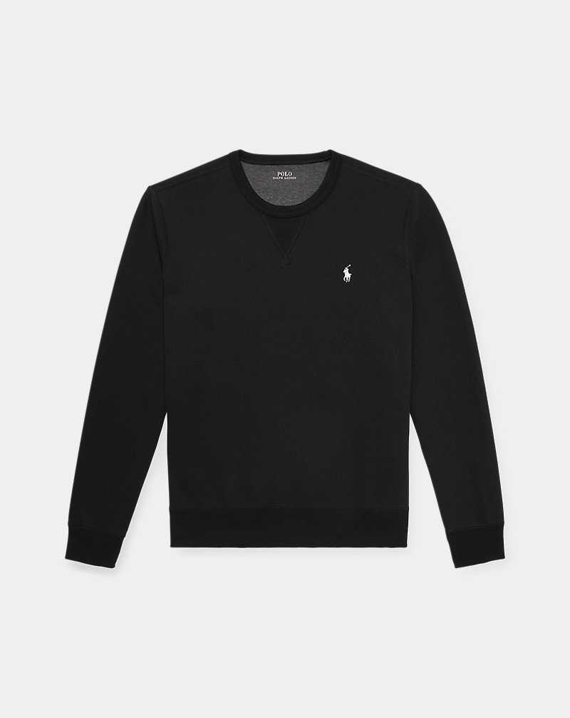 Pullover Ralph Lauren Double-Knit Hombre Black/Cream | ZJWFMEC-37 - vista 2