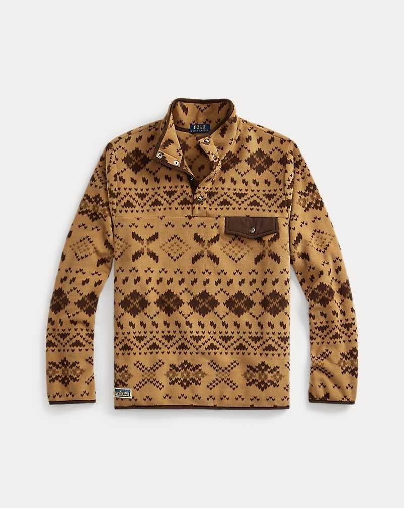 Pullover Ralph Lauren Fair Isle-Inspired Fleece Hombre Lodge Fair Isle | ISRAVJF-29 - vista 2