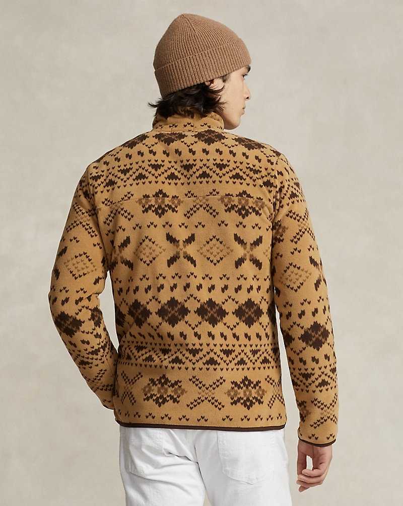 Pullover Ralph Lauren Fair Isle-Inspired Fleece Hombre Lodge Fair Isle | ISRAVJF-29 - vista 4