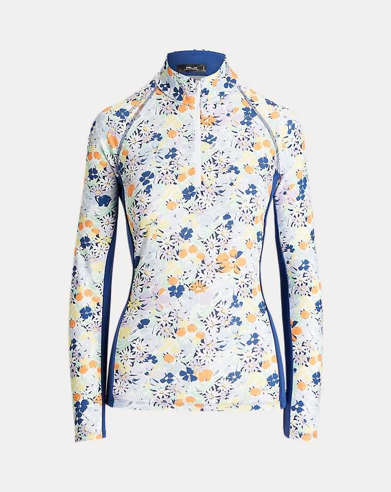 Pullover Ralph Lauren Floral Performance Quarter-Zip Mujer Floral Bouquet Print | FDIZOBC-65 - vista 2