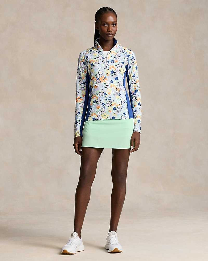 Pullover Ralph Lauren Floral Performance Quarter-Zip Mujer Floral Bouquet Print | FDIZOBC-65 - vista 3