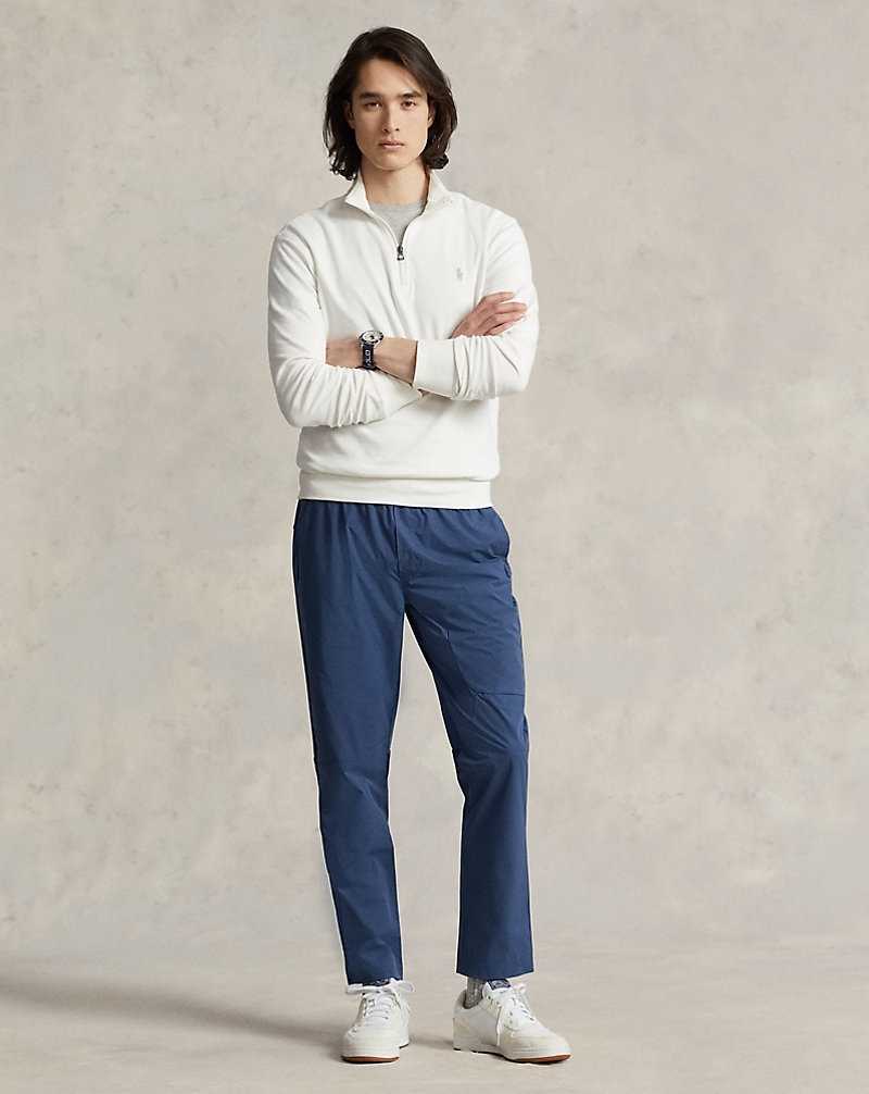 Pullover Ralph Lauren Luxury Jersey Quarter-Zip Hombre Nevis | ZFWVMDP-54 - vista 3