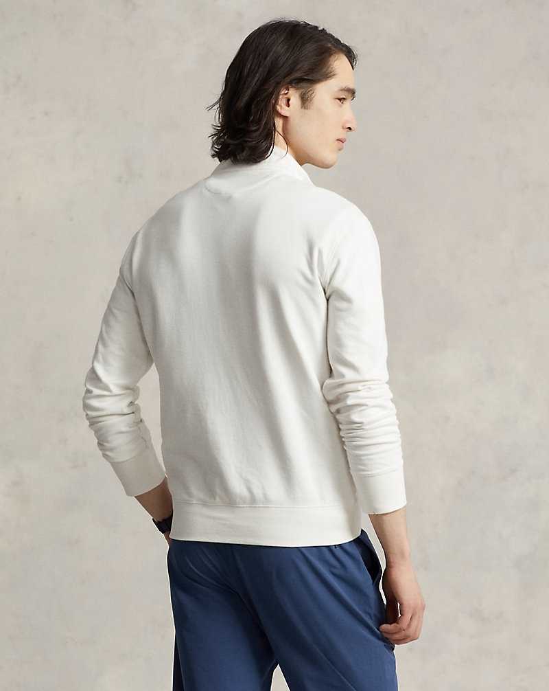 Pullover Ralph Lauren Luxury Jersey Quarter-Zip Hombre Nevis | ZFWVMDP-54 - vista 4