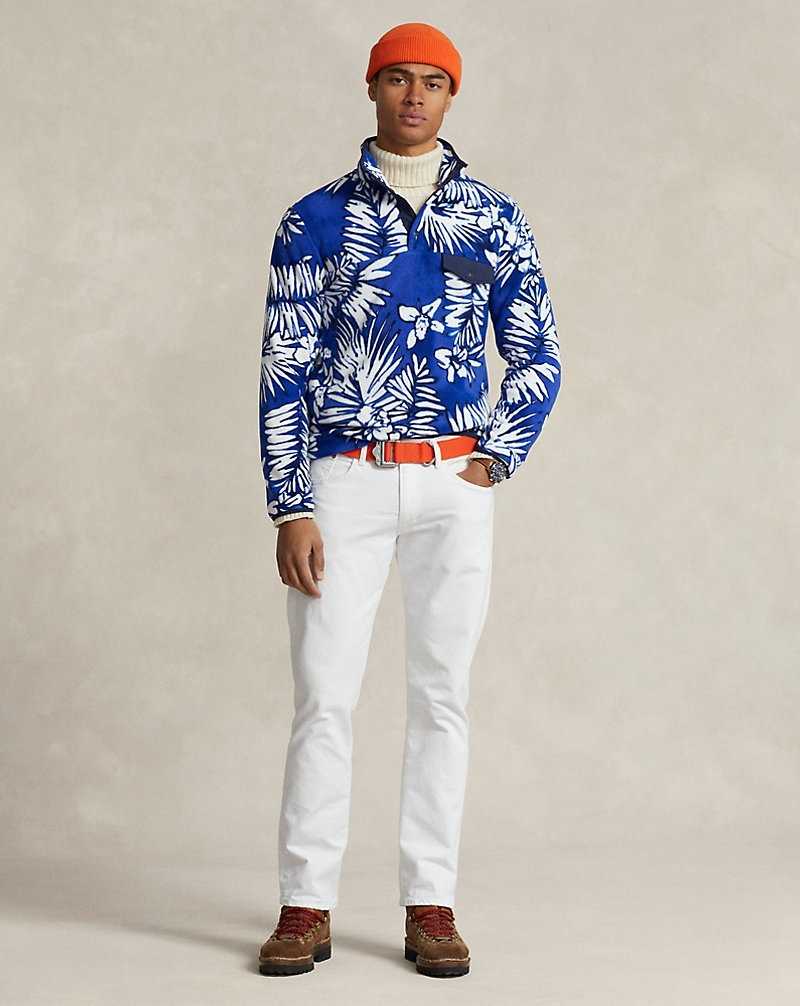Pullover Ralph Lauren Palm Frond Brushed Fleece Hombre Palms Batik | IWQFREL-90 - vista 3