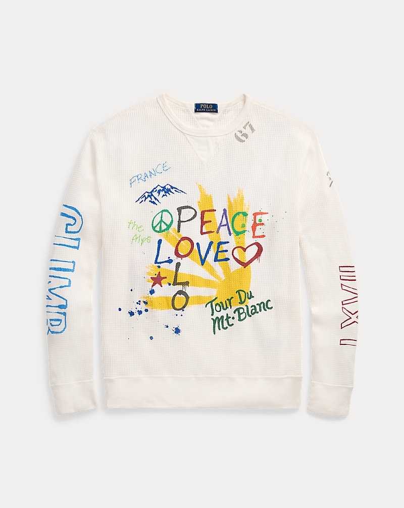 Pullover Ralph Lauren Peace Love Waffle-Knit Hombre Nevis | GUJEQLA-53 - vista 2