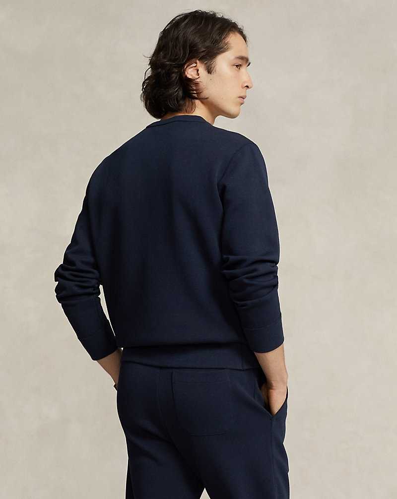 Ropa De Casa Ralph Lauren Big Pony Double-Knit Hombre Azul Marino | TISYGLV-72 - vista 4
