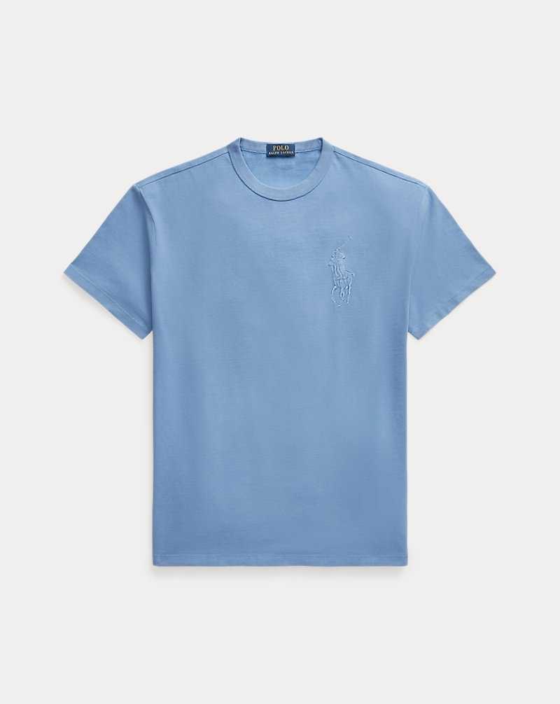 Ropa De Casa Ralph Lauren Classic Fit Big Pony Jersey Hombre Azules | YBEPCKR-68 - vista 2