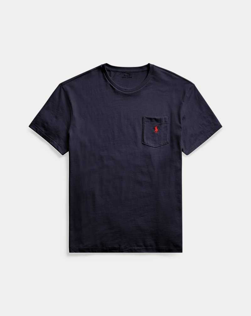 Ropa De Casa Ralph Lauren Classic Fit Pocket Hombre Ink | GHTMIJZ-96 - vista 2