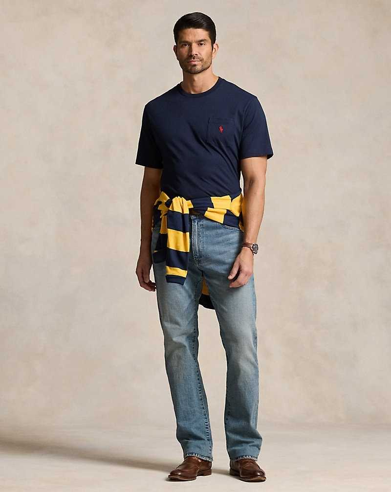 Ropa De Casa Ralph Lauren Classic Fit Pocket Hombre Ink | GHTMIJZ-96 - vista 3