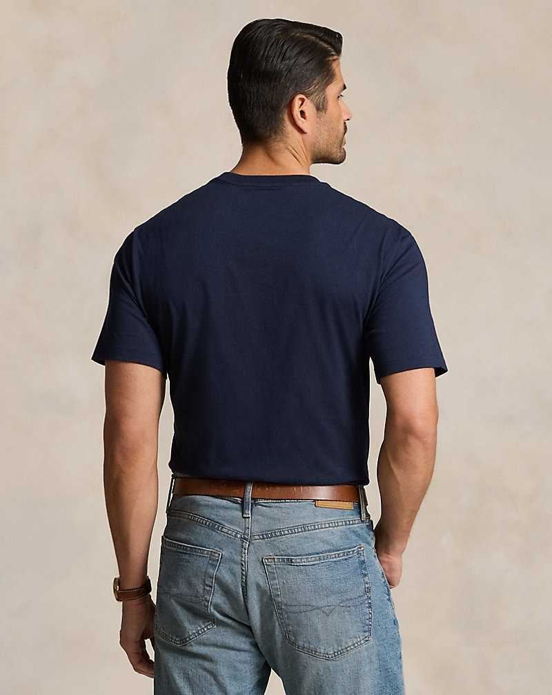 Ropa De Casa Ralph Lauren Classic Fit Pocket Hombre Ink | GHTMIJZ-96 - vista 4