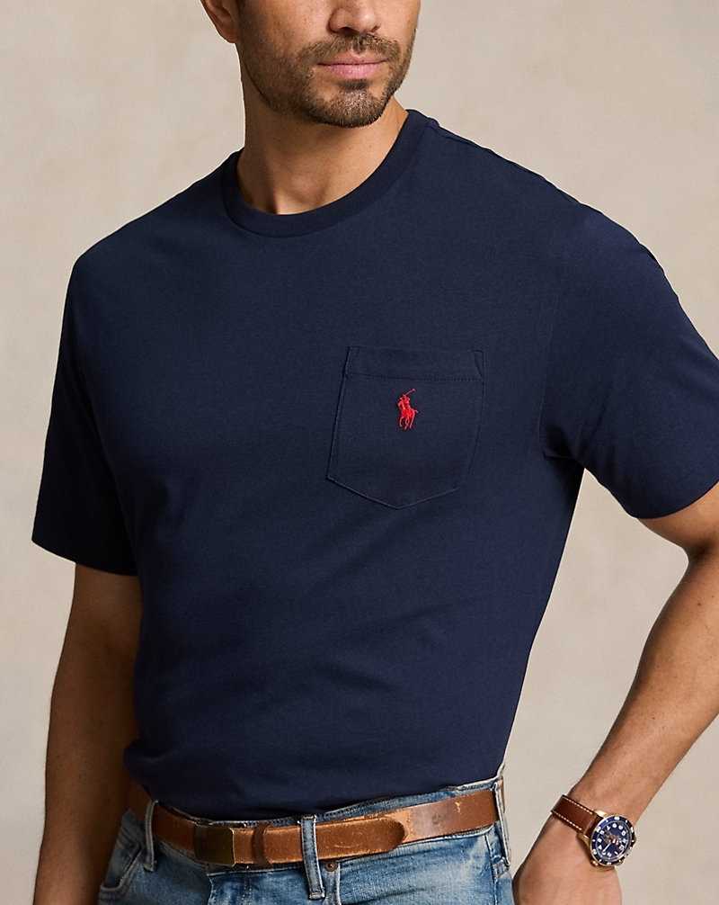 Ropa De Casa Ralph Lauren Classic Fit Pocket Hombre Ink | GHTMIJZ-96 - vista 5