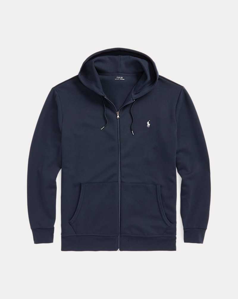 Ropa De Casa Ralph Lauren Double-Knit Full-Zip Hombre Azul Marino | RMIGBJO-59 - vista 2