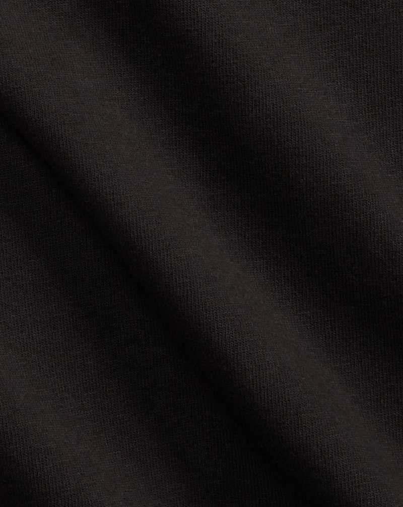 Ropa De Casa Ralph Lauren Garment-Dyed Pocket Two-Pack Hombre Negros | WRQEPHO-13 - vista 5