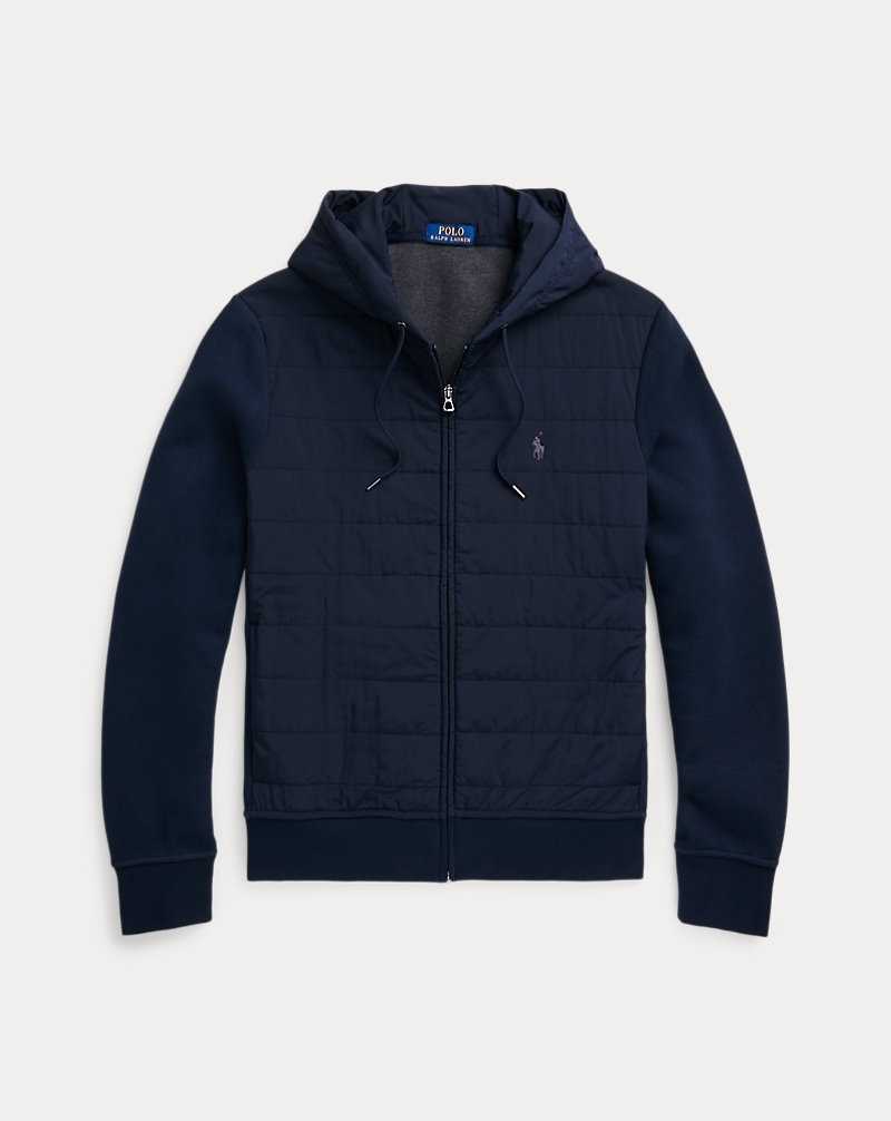 Ropa De Casa Ralph Lauren Hybrid Full-Zip Hombre Azul Marino | CRLFSMY-48 - vista 2