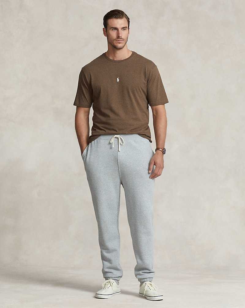 Ropa De Casa Ralph Lauren Jersey Crewneck Hombre Cedar Heather | MQPHZFS-98 - vista 3